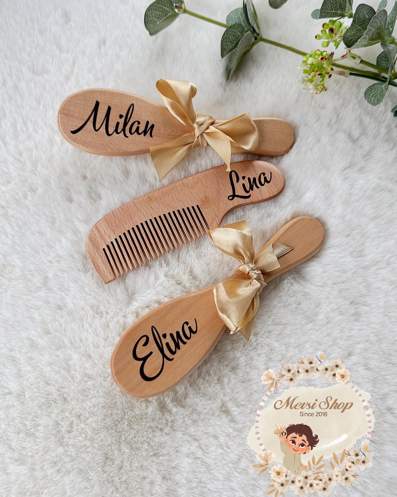 Babybürsten /Kamm personalisiert